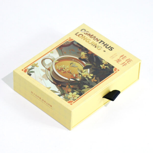 Vintage Tea Rigid Drawer Boxes