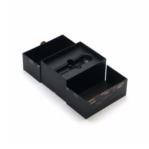 boîte cadeau ouverte à deux portes