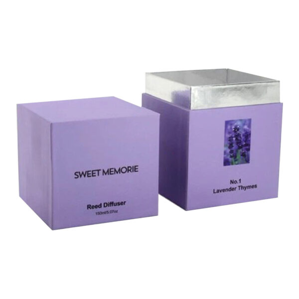Bougie Senteur Aromathérapie Couvercle et base Boîtes cadeaux ODM