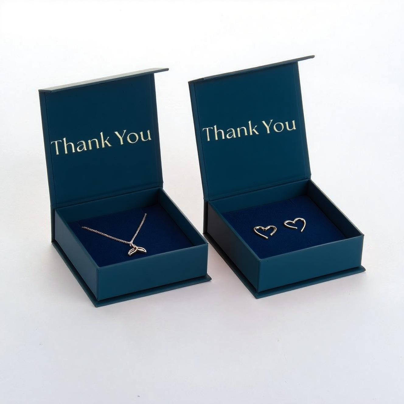 Home 62 Magnetic Closure Boxes for Pendant Necklace Ring Bracelet Bangles