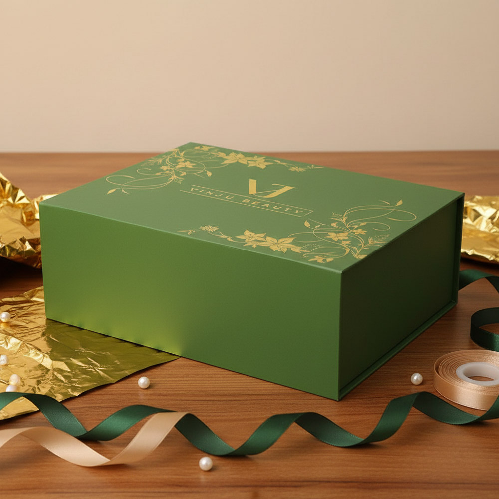 Caixas de presente rígidas magnéticas dobráveis Fabricante OEM 2 Caixas de presente rígidas magnéticas dobráveis OEM