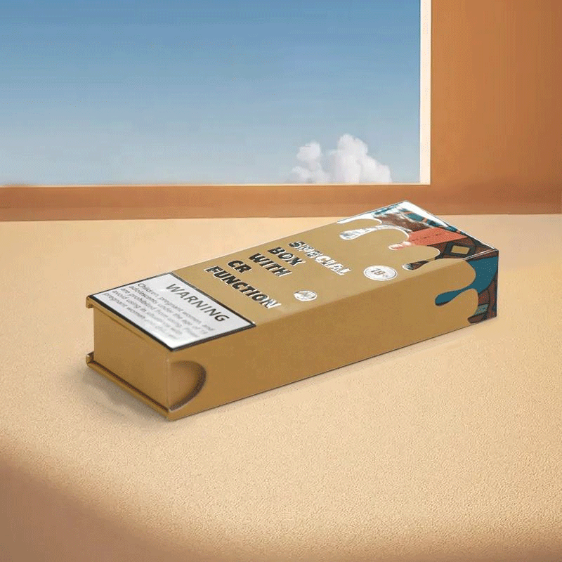 Låda Box Förpackning för CBD Vape Cartridge Sets OEM ODM