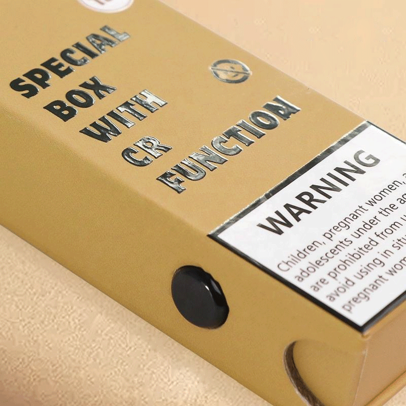 Låda Box Förpackning för CBD Vape Cartridge Sets OEM ODM