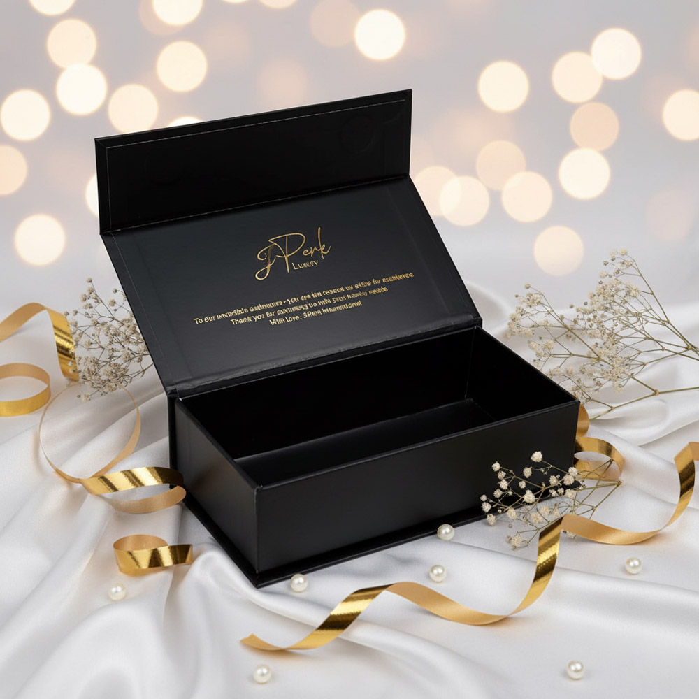 Magnetic Lid Rigid Boxes For Cosmetics