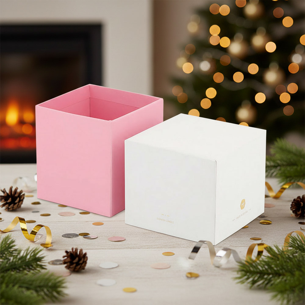 Scatole rigide con coperchio e base in due pezzi