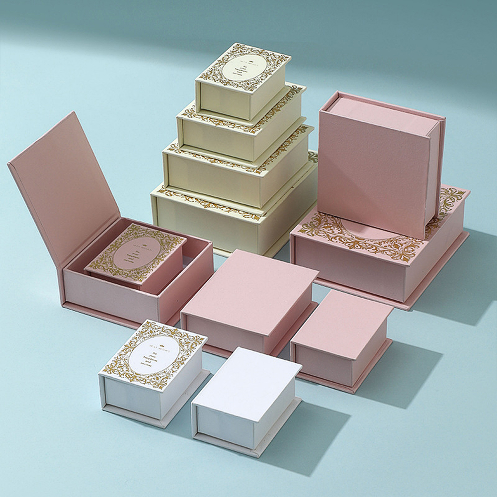 Cajas de joyería con cierre magnético al por mayor 3 Cajas de joyería con cierre magnético personalizadas al por mayor