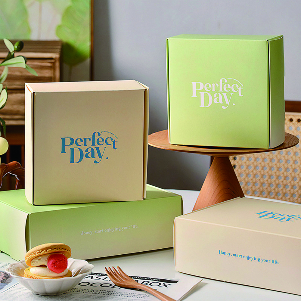 Niestandardowe pudełka pocztowe Hurtowy dostawca babeczek spożywczych