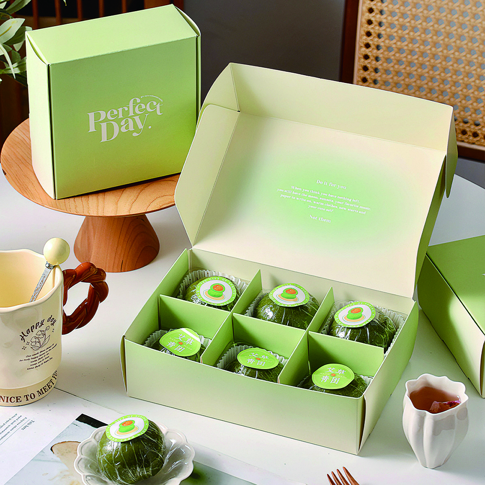 Niestandardowe pudełka pocztowe Hurtowy dostawca babeczek spożywczych