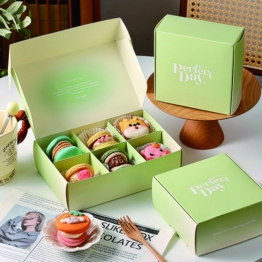 Niestandardowe pudełka pocztowe Hurtowy dostawca babeczek spożywczych